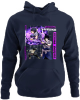 Φούτερ με κουκούλα - Uchiha Sasuke - Color Thumbnail Navy Blue