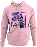 Φούτερ με κουκούλα - Uchiha Sasuke - Color Thumbnail Pink