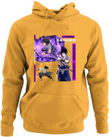 Φούτερ με κουκούλα - Uchiha Sasuke - Color Thumbnail Κίτρινο Χρυσό