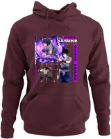 Φούτερ με κουκούλα - Uchiha Sasuke - Color Thumbnail Marron