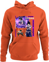Φούτερ με κουκούλα - Uchiha Sasuke - Color Thumbnail Orange