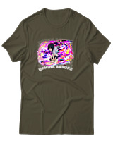 T-Shirt Αντρικό - Uchiha Sasuke - Color Thumbnail Χακί