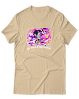 T-Shirt Αντρικό - Uchiha Sasuke - Color Thumbnail Μπεζ