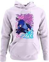 Φούτερ με κουκούλα - Uchiha Sasuke - Color Thumbnail Λιλά