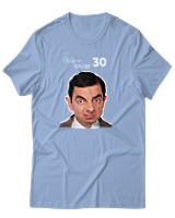 T-Shirt Αντρικό - Uh Dear You Are 30 - Color Thumbnail Γαλάζιο