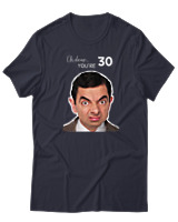 T-Shirt  Γυναικείο - Uh Dear You Are 30 - Color Thumbnail Σκούρο Μπλέ