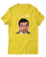 T-Shirt  Γυναικείο - Uh Dear You Are 30 - Color Thumbnail Κίτρινο Χρυσό