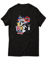 T-Shirt Αντρικό - Uk Punks - Color Thumbnail Μαύρο