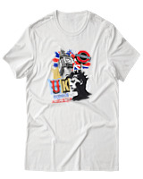T-Shirt Αντρικό - Uk Punks - Color Thumbnail Άσπρο