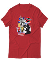 T-Shirt Αντρικό - Uk Punks - Color Thumbnail Κόκκινο