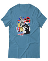 T-Shirt Αντρικό - Uk Punks - Color Thumbnail Τιρκουάζ