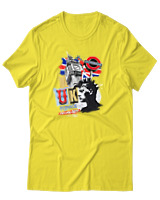 T-Shirt Αντρικό - Uk Punks - Color Thumbnail Κίτρινο