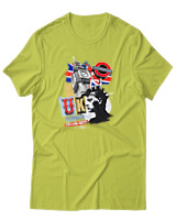T-Shirt Αντρικό - Uk Punks - Color Thumbnail Λαχανί