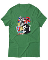 T-Shirt Αντρικό - Uk Punks - Color Thumbnail Πράσινο