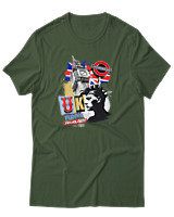 T-Shirt Αντρικό - Uk Punks - Color Thumbnail Κυπαρισσί