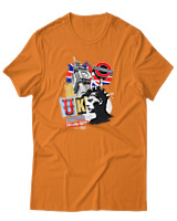 T-Shirt Αντρικό - Uk Punks - Color Thumbnail Πορτοκαλί