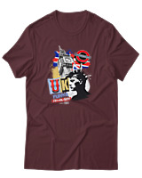 T-Shirt Αντρικό - Uk Punks - Color Thumbnail Μπορντό
