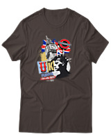 T-Shirt Αντρικό - Uk Punks - Color Thumbnail Καφέ