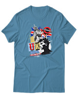 T-Shirt  Γυναικείο - Uk Punks - Color Thumbnail Τυρκουάζ