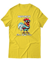 T-Shirt Αντρικό - Underestimade Me - Color Thumbnail Χρυσό Κίτρινο