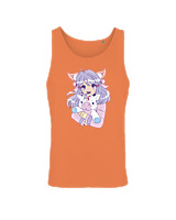 Αμάνικο Μπλουζάκι Αντρικό - Unicorn Anime - Color Thumbnail Peach