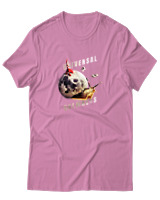 T-Shirt Αντρικό - Univesal Calmness - Color Thumbnail Ροζ