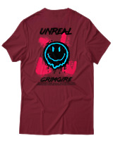 T-Shirt Αντρικό - Unreal Grimoire - Color Thumbnail Σκούρο Κόκκινο