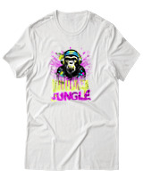 T-Shirt Αντρικό - Urban Jungle - Color Thumbnail Άσπρο