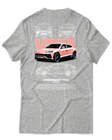 T-Shirt Unisex - Urus - Color Thumbnail Γκρι Μελανζέ