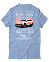T-Shirt Unisex - Urus - Color Thumbnail Γαλάζιο