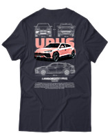 T-Shirt Unisex - Urus - Color Thumbnail Σκούρο Μπλε