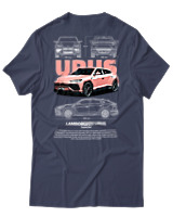 T-Shirt Unisex - Urus - Color Thumbnail Μπλε Γκρι