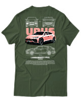 T-Shirt Unisex - Urus - Color Thumbnail Κυπαρισσί
