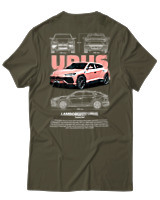 T-Shirt Unisex - Urus - Color Thumbnail Χακί