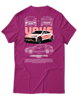 T-Shirt Unisex - Urus - Color Thumbnail Φουξια