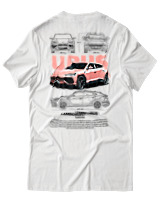 T-Shirt Unisex - Urus - Color Thumbnail Άσπρο