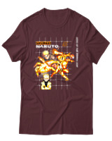 T-Shirt Αντρικό - Uzumaki Naruto - Color Thumbnail Μπορντό