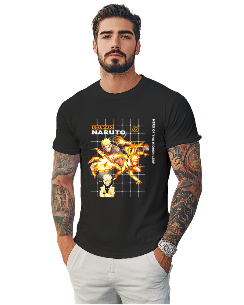 T-Shirt Αντρικό - Uzumaki Naruto - Image 1
