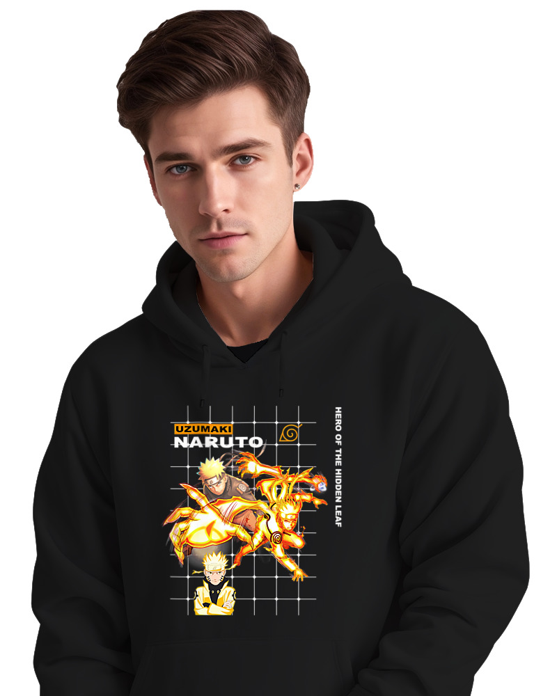 Φούτερ με κουκούλα - Uzumaki Naruto - Image 2