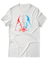 T-Shirt Αντρικό - Vader Split - Color Thumbnail Άσπρο