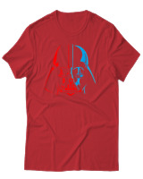 T-Shirt Αντρικό - Vader Split - Color Thumbnail Κόκκινο