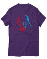 T-Shirt Αντρικό - Vader Split - Color Thumbnail Σκούρο Μωβ