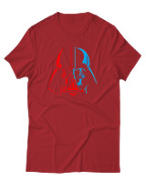 T-Shirt  Γυναικείο - Vader Split - Color Thumbnail Κόκκινο
