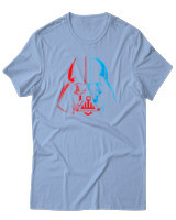T-Shirt  Γυναικείο - Vader Split - Color Thumbnail Γαλάζιο