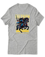 T-Shirt Αντρικό - Valerion - Color Thumbnail Γκρι Μελανζέ