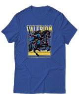 T-Shirt Αντρικό - Valerion - Color Thumbnail Μπλε Ρουά