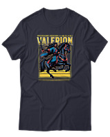 T-Shirt Αντρικό - Valerion - Color Thumbnail Σκούρο Μπλε