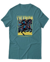 T-Shirt Αντρικό - Valerion - Color Thumbnail Μπλε Πράσινο