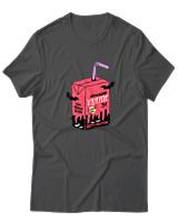 T-Shirt Αντρικό - Vampire Juice - Color Thumbnail Ανθρακί