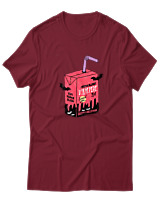 T-Shirt Αντρικό - Vampire Juice - Color Thumbnail Σκούρο Κόκκινο